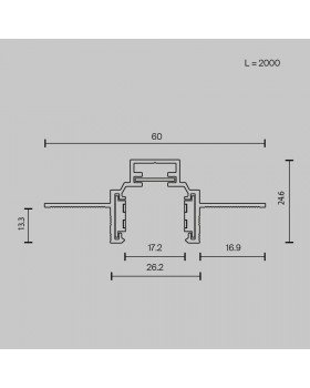 Шинопровод встраиваемый Technical TRXM034-422B-foto4