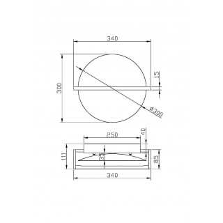 Настенный светильник (бра) Maytoni MOD279WL-L14B3K-foto7