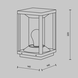 Ландшафтный светильник Outdoor O452FL-01GF-foto8