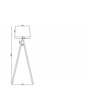 Напольный светильник (торшер) Maytoni Z177FL-01B-foto2