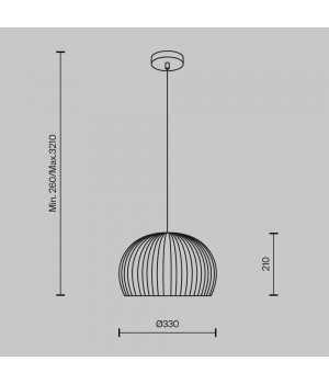 Подвесной светильник Maytoni MOD195PL-01W-foto6