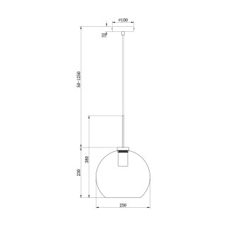 Подвесной светильник Freya FR8003PL-01BS-foto4