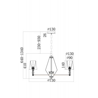 Люстра Maytoni MOD038PL-06CH-foto2