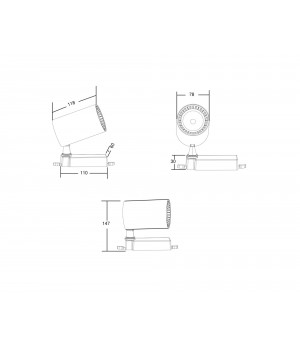 Трековый светильник Technical TR029-3-10W4K-B-foto3