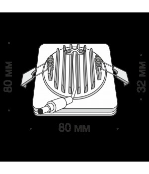 Встраиваемый светильник Technical DL303-L7W-foto3