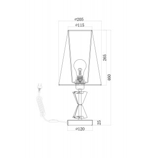 Настольный светильник Maytoni MOD078TL-01CH-foto3