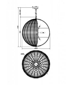 Подвесной светильник Maytoni MOD092PL-12CH-foto3