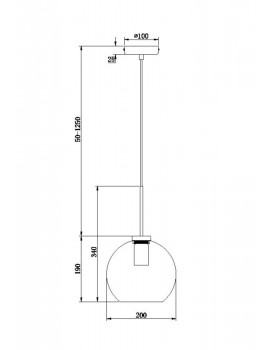 Подвесной светильник Freya FR8005PL-01BS-foto2