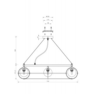 Подвесной светильник Maytoni MOD312PL-10GCH-foto6