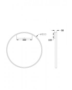 Настенный светильник (бра) Maytoni MOD058WL-L50BS4K-foto3
