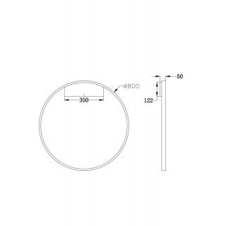 Настенный светильник (бра) Maytoni MOD058WL-L50BS4K-foto3