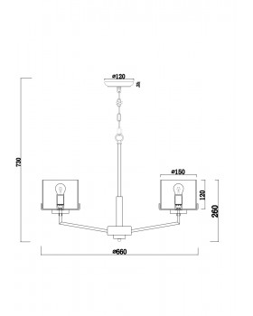 Люстра Freya FR5096PL-05CH-foto5