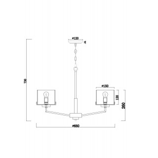 Люстра Freya FR5096PL-05CH-foto5