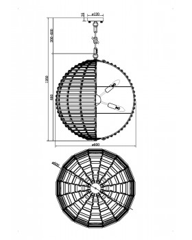 Подвесной светильник Maytoni MOD092PL-08CH-foto3