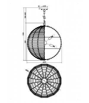 Подвесной светильник Maytoni MOD092PL-08CH-foto3