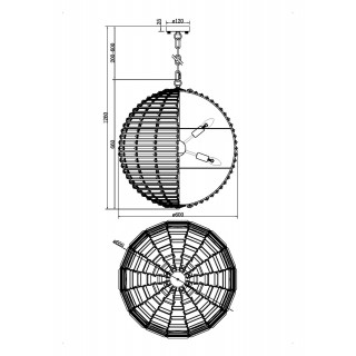 Подвесной светильник Maytoni MOD092PL-08CH-foto3