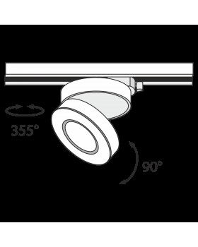 Трековый светильник Technical TR006-1-12W3K-W4K-foto3
