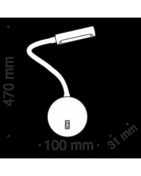 Настенный светильник (бра) Technical C035WL-L3CH3K-foto2