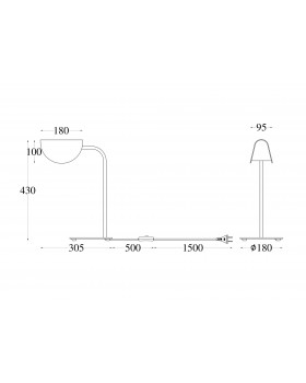 Настольный светильник Maytoni MOD126TL-01B-foto3