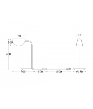 Настольный светильник Maytoni MOD126TL-01B-foto3
