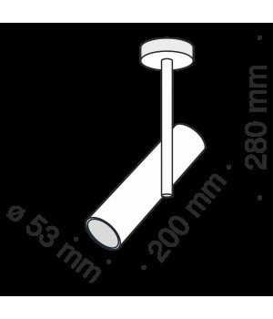 Потолочный светильник Technical C020CL-01W-foto6