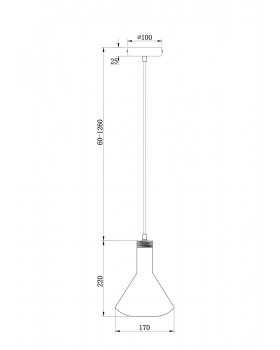 Подвесной светильник Freya FR8010PL-01GB-foto2