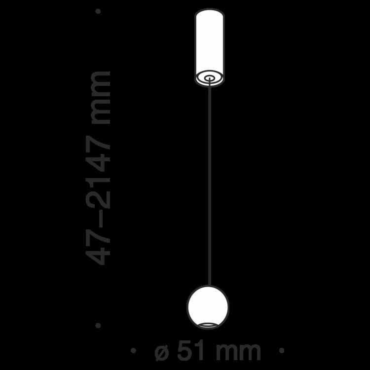 Подвесной светильник Technical P067PL-L5W3K