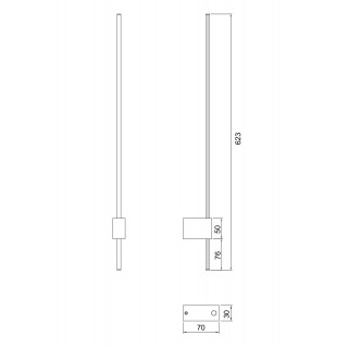 Настенный светильник (бра) Technical C070WL-L6GB3K-foto4