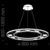 Подвесной светильник Maytoni MOD070PL-L63B3K