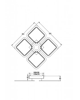 Потолочный светильник Freya FR10020CL-L70W-foto3