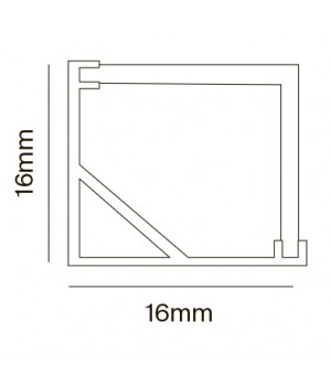 Комплектующие к светодиодной ленте Technical ALM009S-2M-foto2