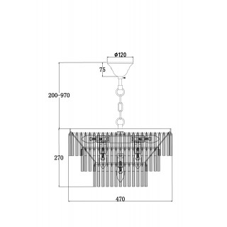 Подвесной светильник Maytoni MOD093PL-09CH-foto4