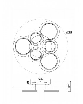 Потолочный светильник Freya FR10016CL-L73W-foto8