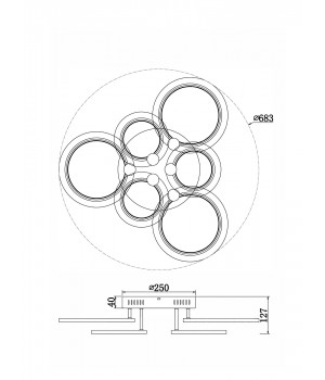 Потолочный светильник Freya FR10016CL-L73W-foto8