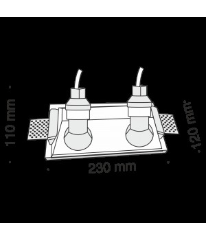 Встраиваемый светильник Technical DL002-1-02-W-foto4