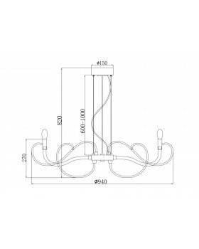 Люстра Maytoni MOD051PL-07TR-foto2