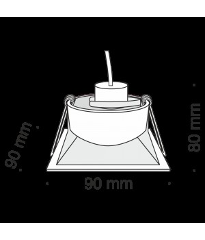 Встраиваемый светильник Technical DL029-2-01W-foto8