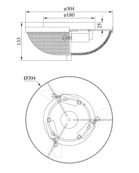 Потолочный светильник Maytoni C046CL-03N-foto3