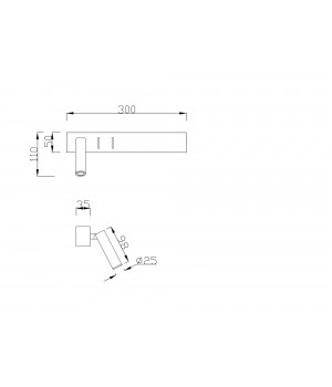 Настенный светильник (бра) Technical C031WL-L8W3K-foto2
