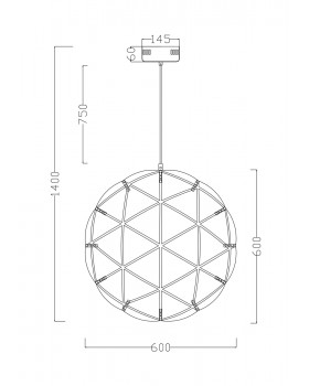 Подвесной светильник Freya FR5099PL-L45CH-foto6
