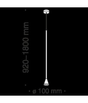 Подвесной светильник Technical P064PL-01W-foto2
