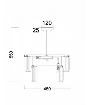 Люстра Freya FR11001PL-08CH-foto2