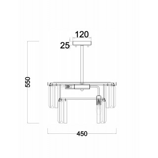 Люстра Freya FR11001PL-08CH-foto2