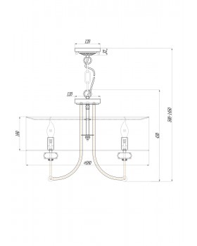 Подвесной светильник Maytoni ARM006PL-06G-foto2