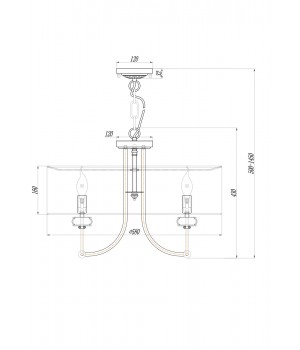 Подвесной светильник Maytoni ARM006PL-06G-foto2