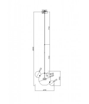 Подвесной светильник Freya FR5128PL-L10BS-foto10