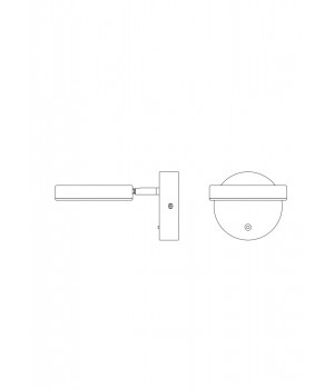 Настенный светильник (бра) Maytoni MOD070WL-L8B3K-foto2