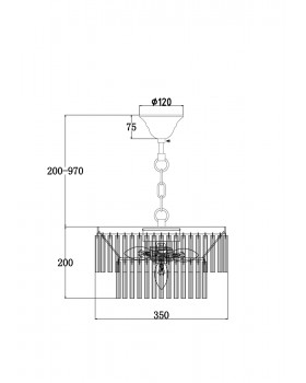 Подвесной светильник Maytoni MOD093PL-04CH-foto3