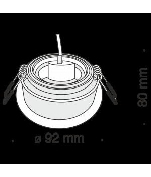 Встраиваемый светильник Technical DL025-2-01W-foto2