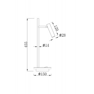 Настольный светильник Maytoni Z010TL-L8B3K-foto2